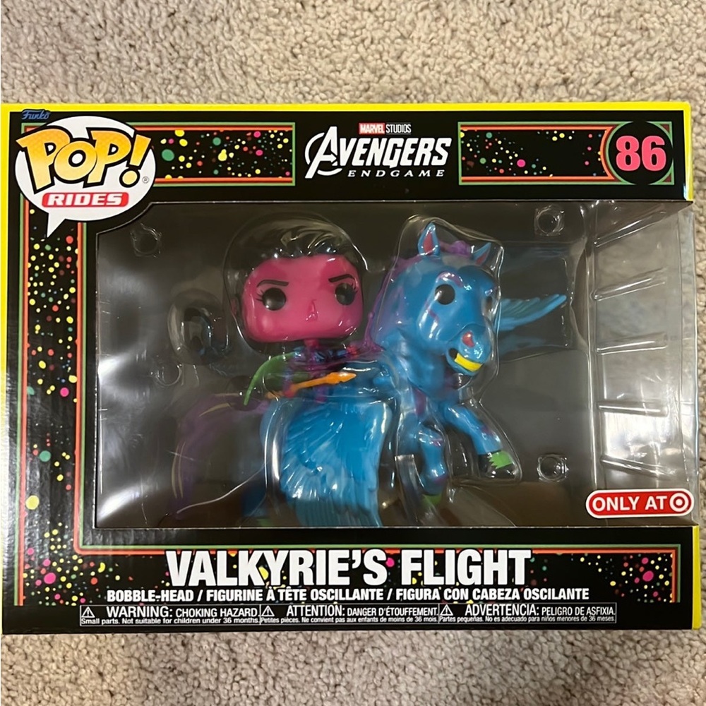 Marvel The Infinity Saga Avengers Endgame Valkyrie’s Flight Funko Pop Rides
